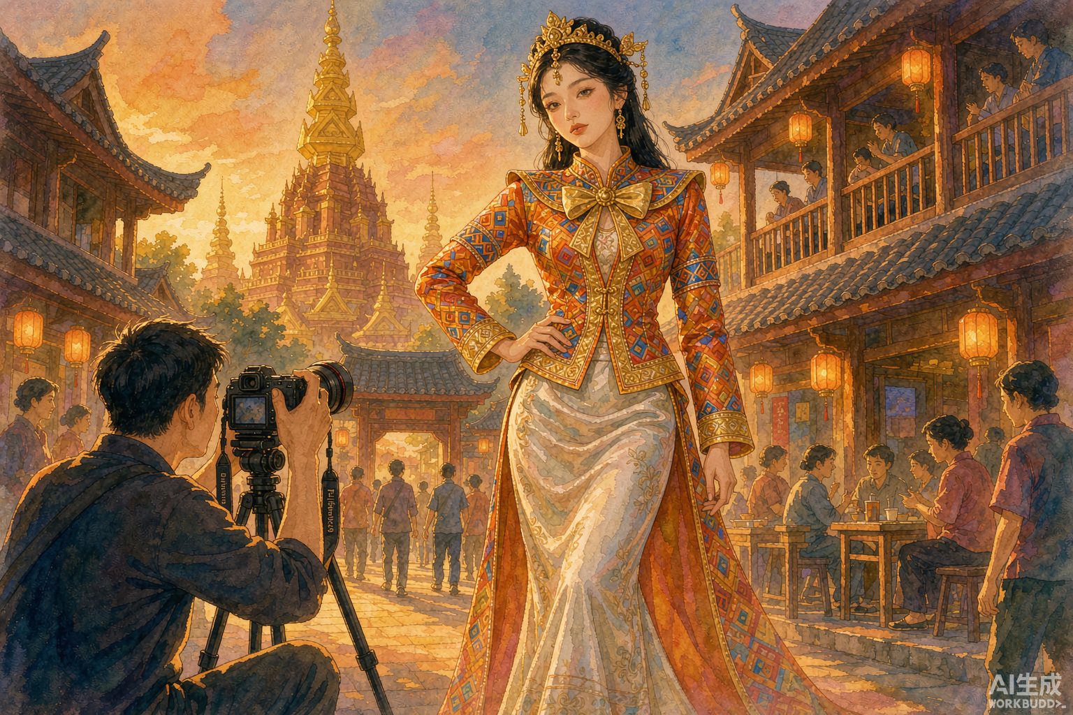 告庄西双景·傣装旅拍 参考图 1