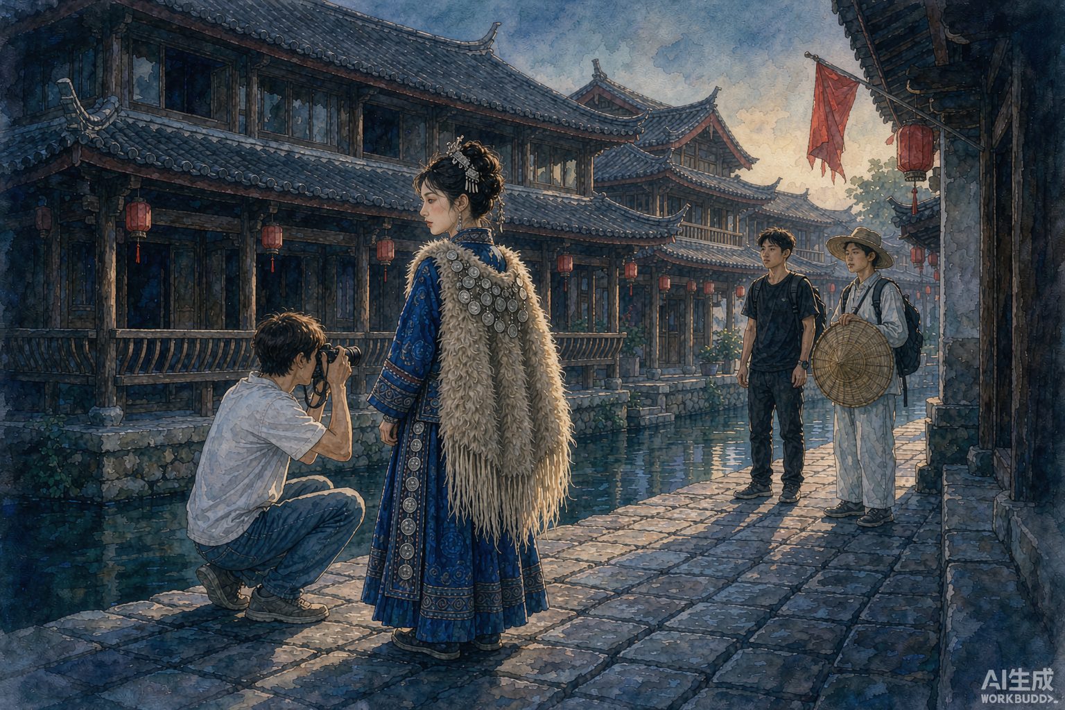 丽江古城·纳西服饰旅拍 参考图 1