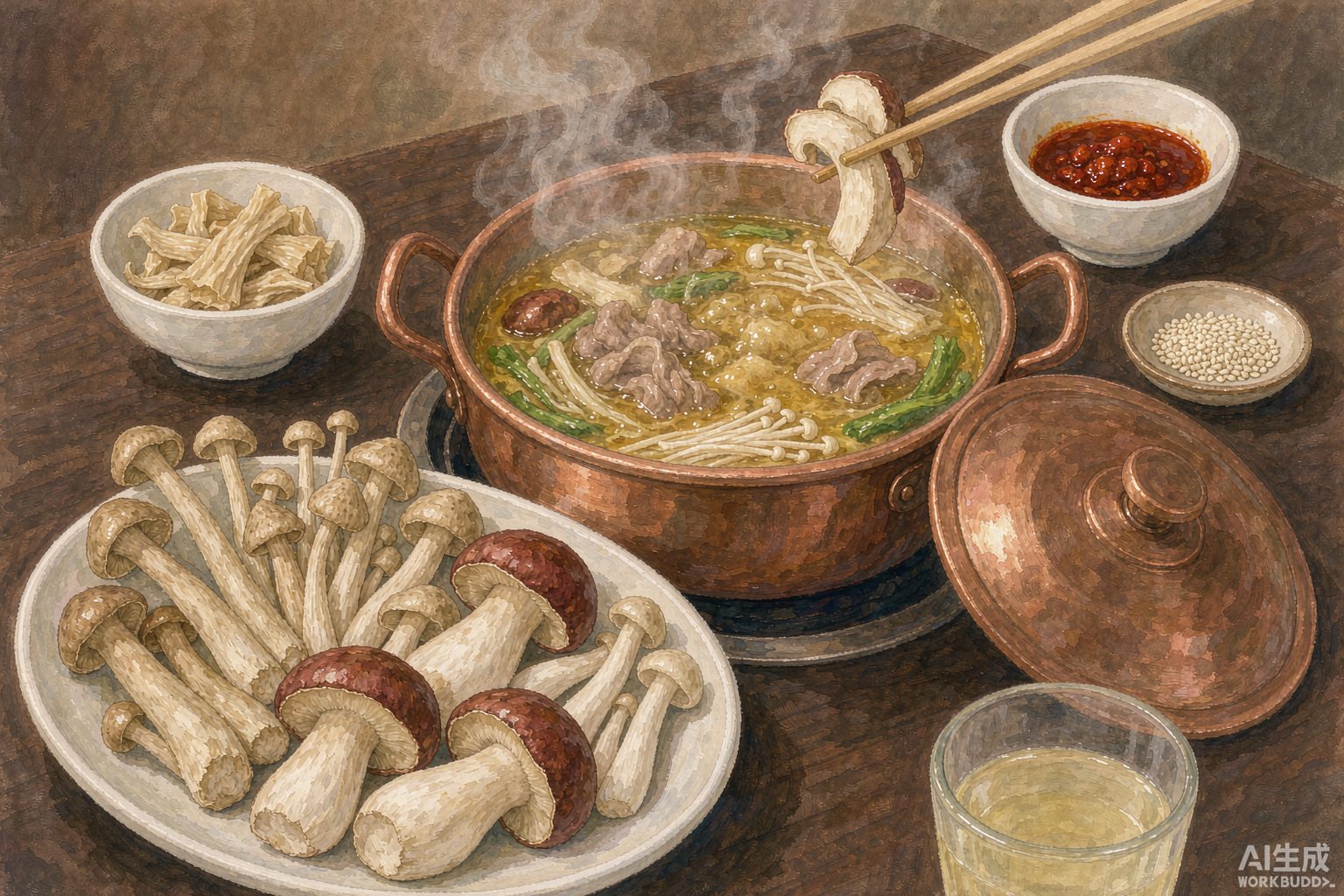 雪山云朵野生菌火锅(花马街店) 参考图 1