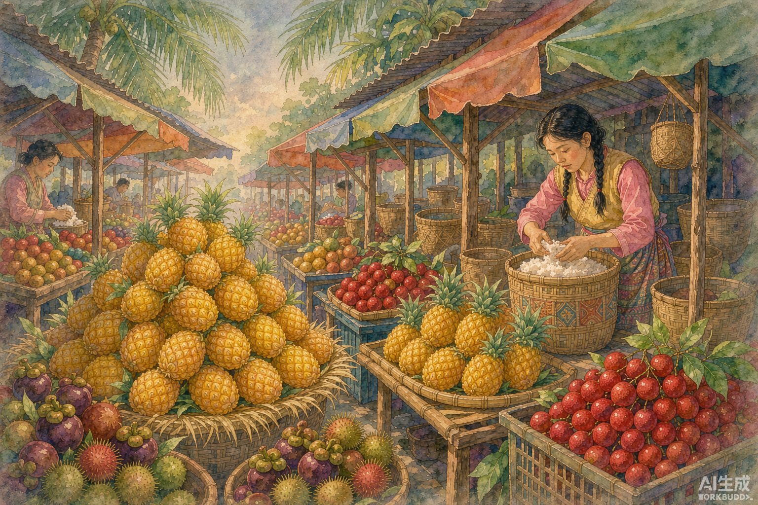 景洪农贸市场 参考图 1
