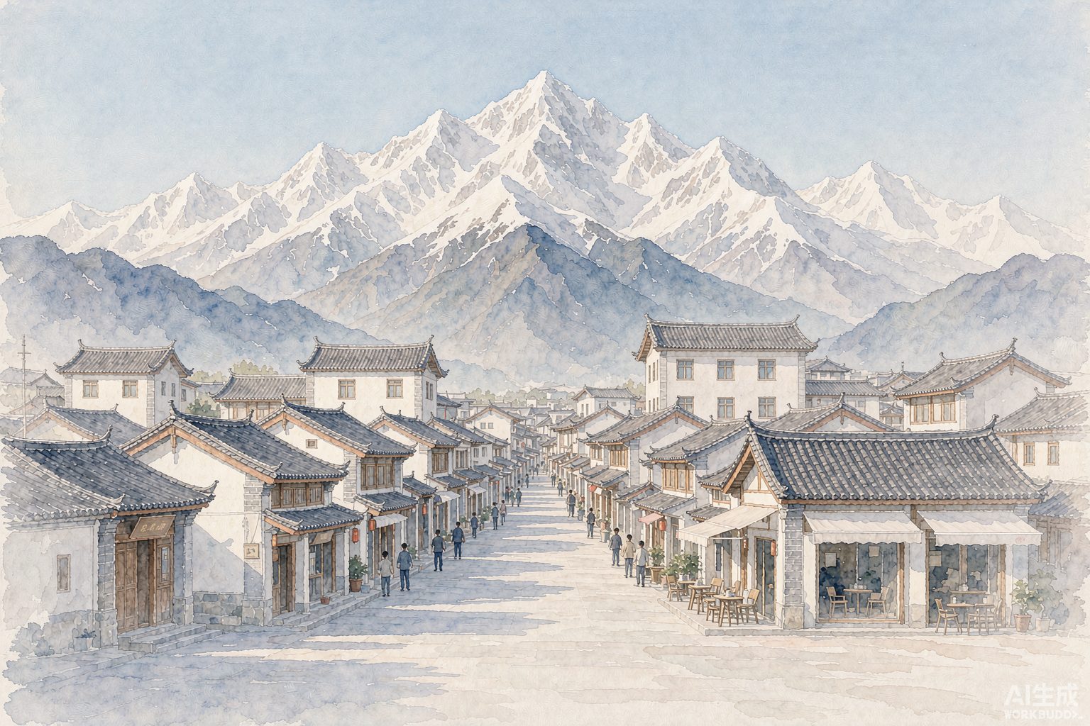 白沙古镇 参考图 1