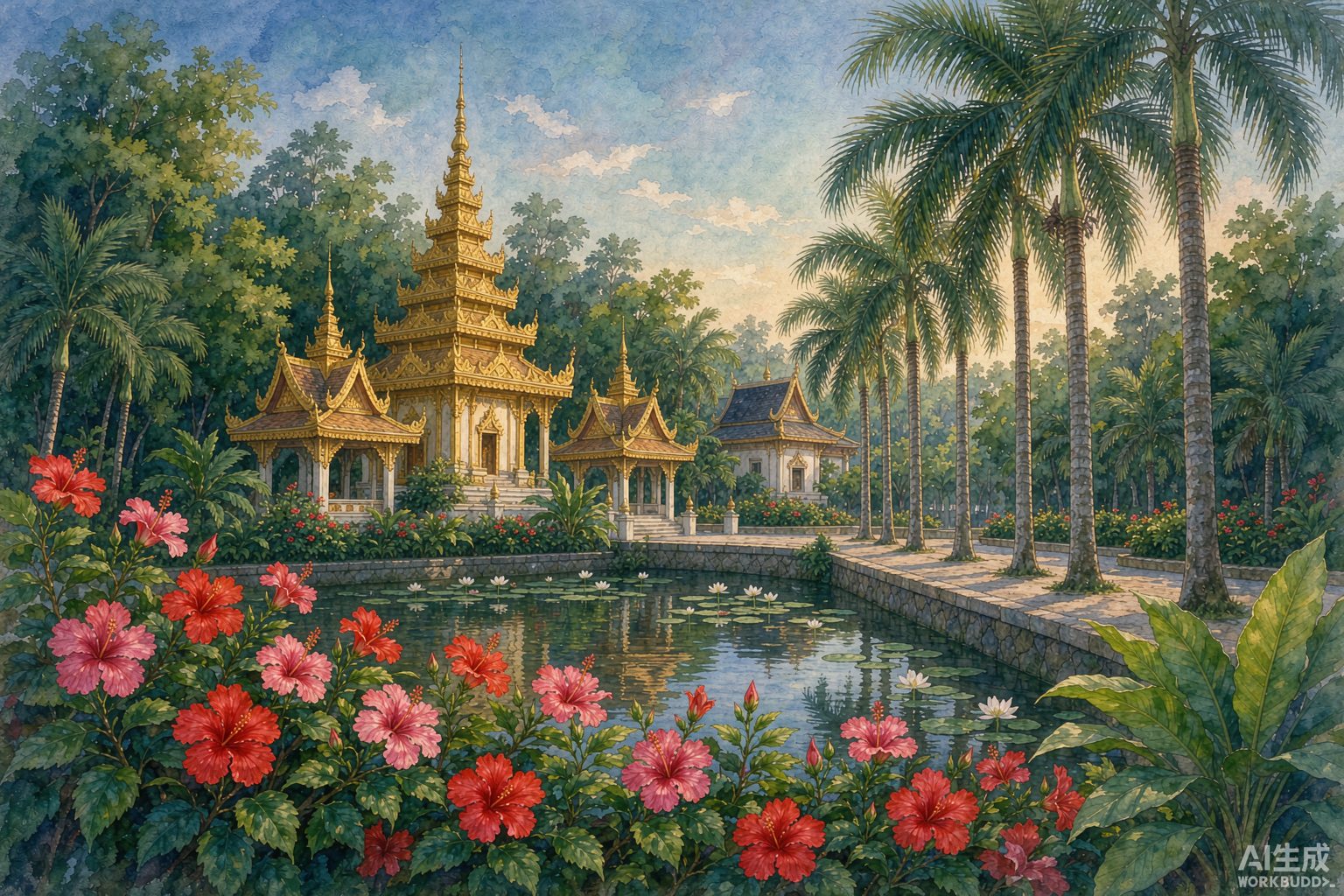 曼听御花园(曼听公园) 参考图 1