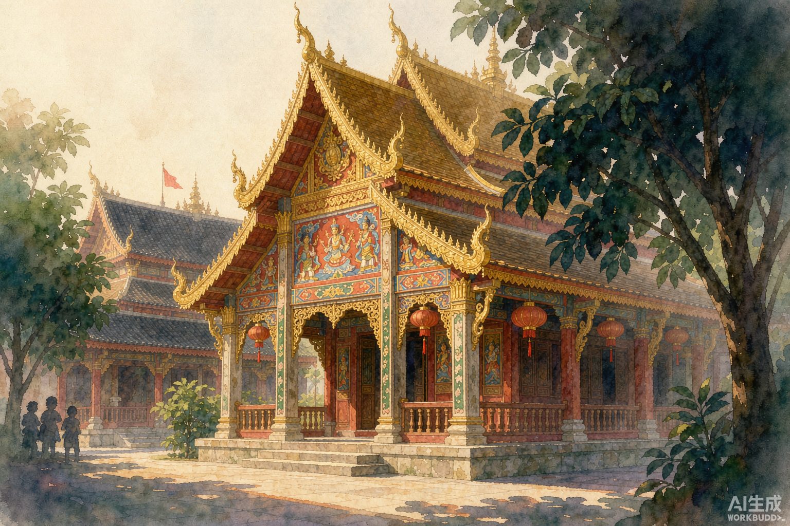 西双版纳总佛寺 参考图 1